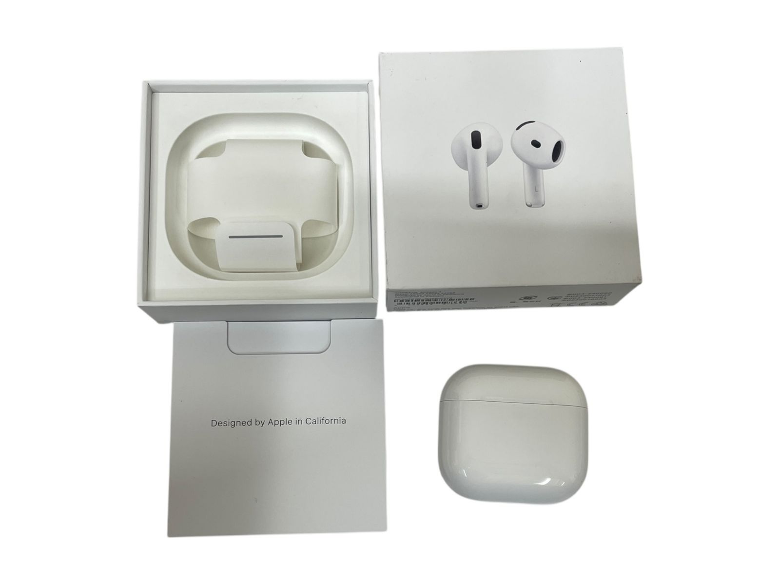 Apple (アップル) Air Pods4 エアポッズ ワイヤレスイヤホン MXP63J/A