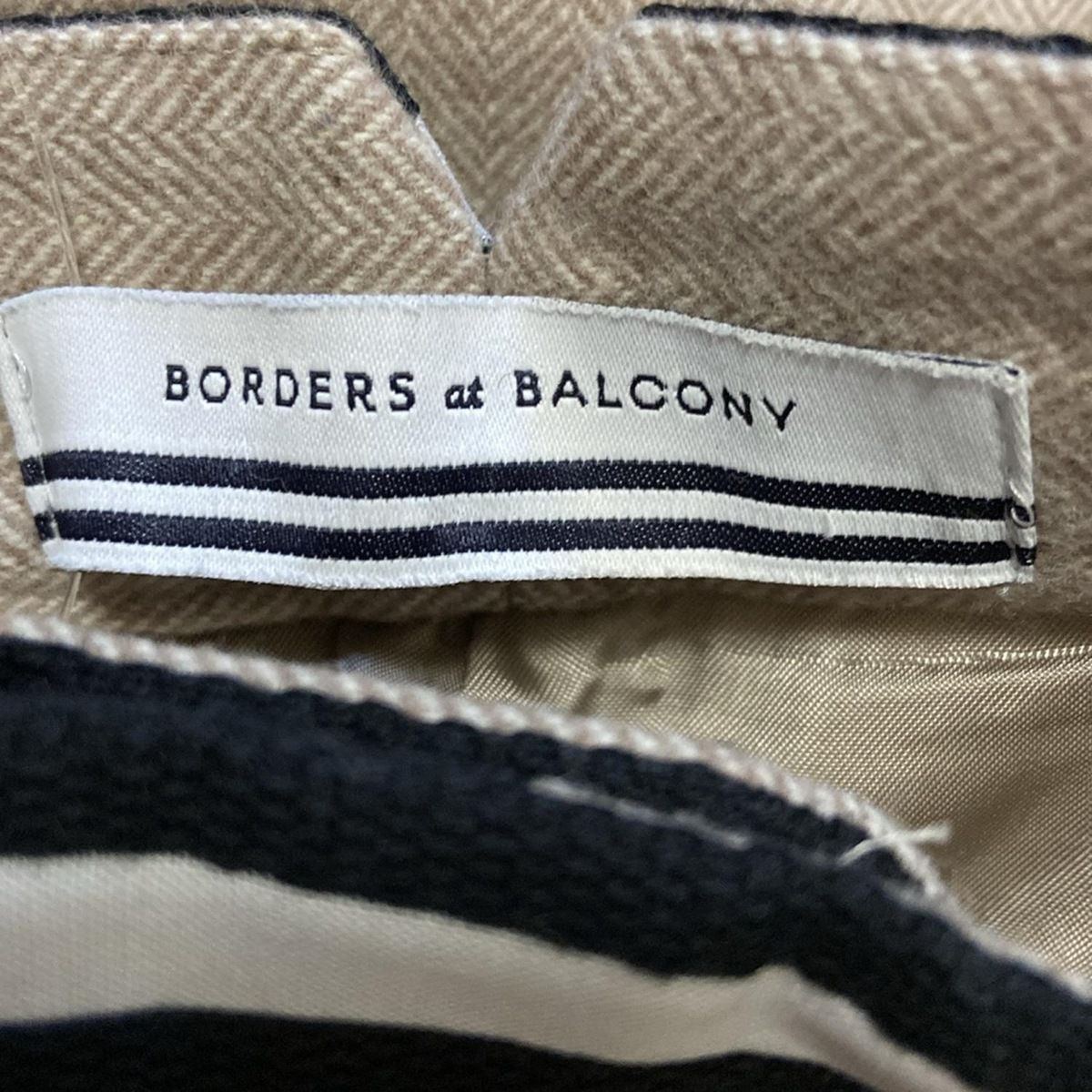★美品★ BORDERS at BALCONY　パンツ 36 BORDERS at BALCONY - BORDERS at BALCONY(ボーダーズアット