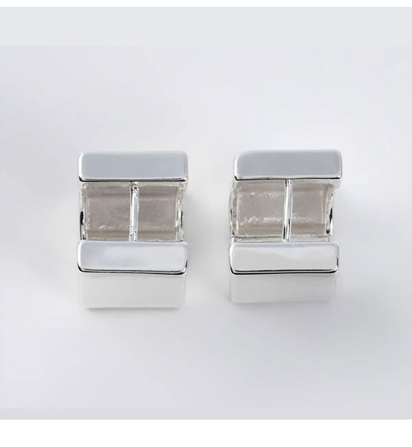 【即納】 【SALE50%OFF】 ナッシングアンドアザーズ Nothing And Others Square shape Pierce スクエアシェアピアス アクセサリー ギフト c42210039