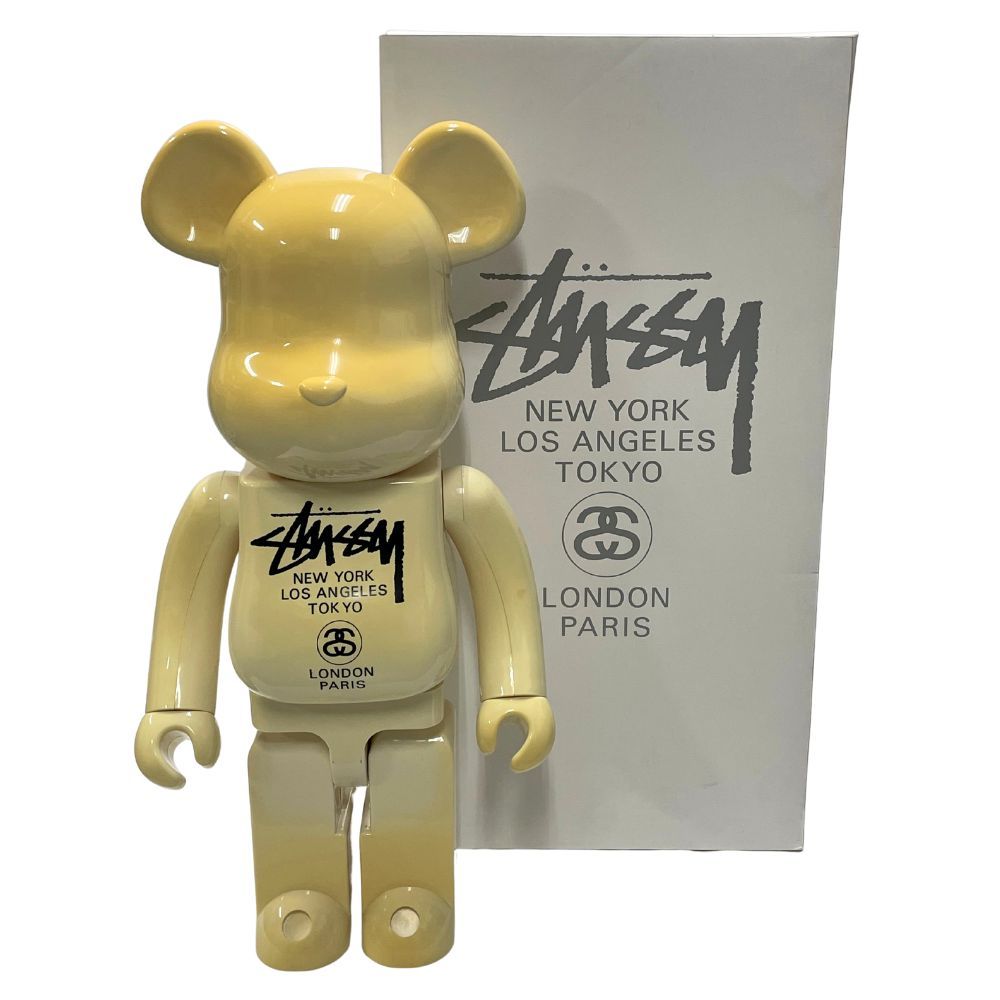 STUSSY - STUSSY ステューシー × メディコムトイ BE＠RBRICK ベアブリック 1000% WORLD TOUR 2006 ホワイト 正規品 / 29507 STUSSY ステューシー × メディコムトイ BE＠RBRICK ベアブリック