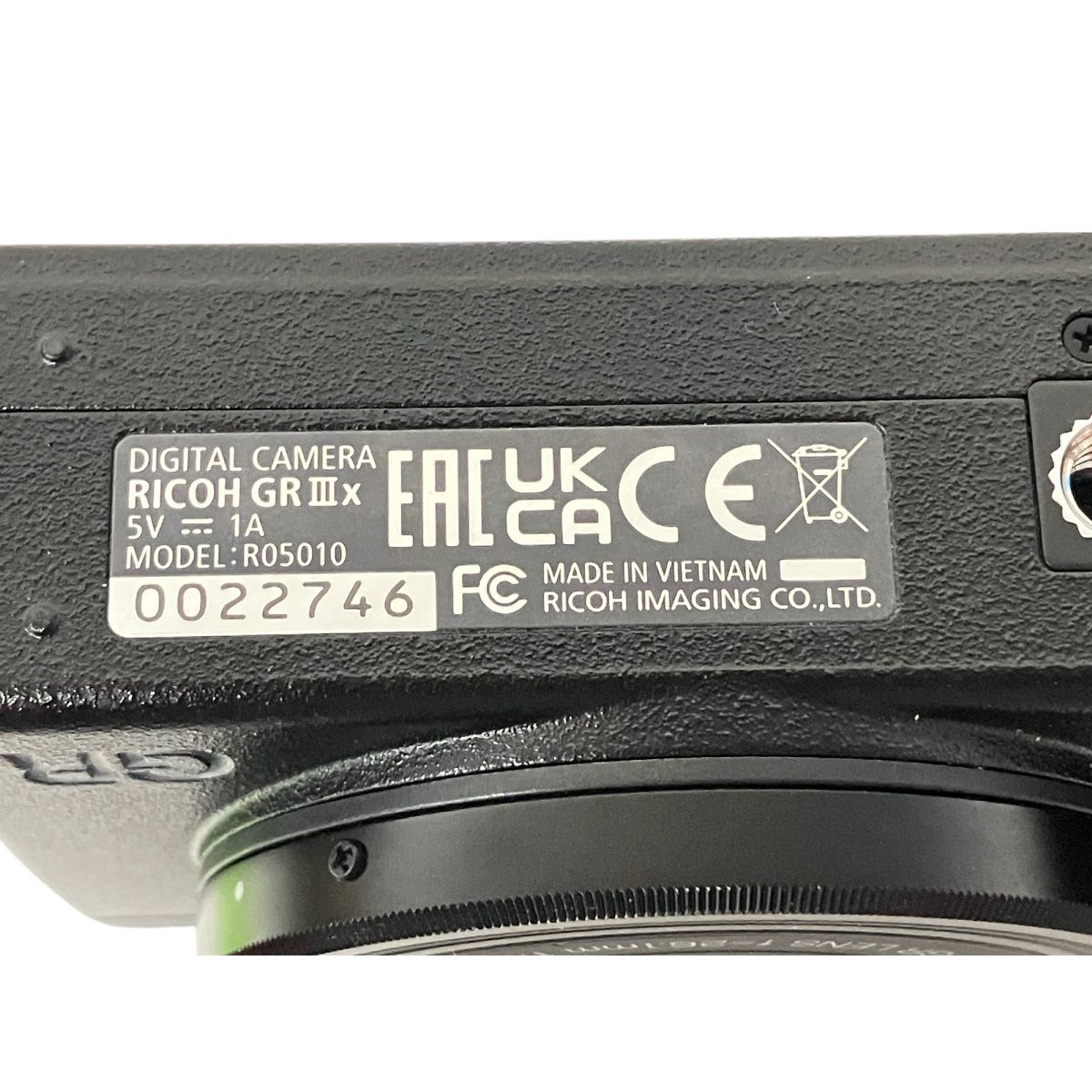RICOH GRIIIX コンパクトデジタルカメラ GR3X 写真 撮影 箱付