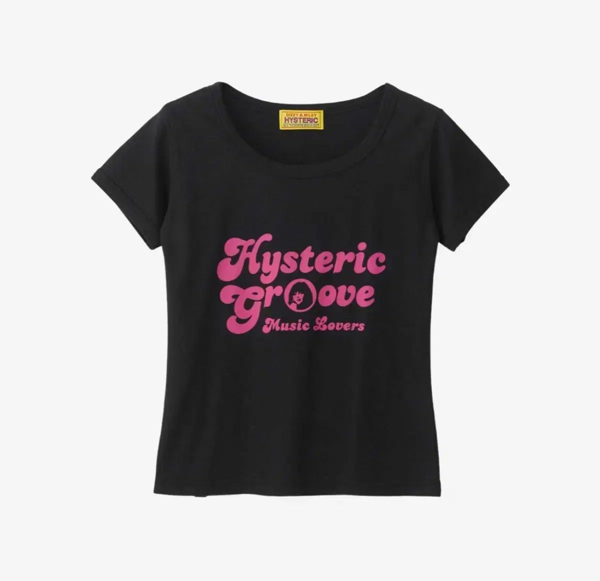 ヒステリック グラマー 音楽 恋人の チビ Tシャツ 黒 - メルカリ