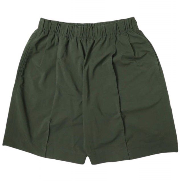UNITED ARROWS u0026 SONS by DAISUKE OBANA ユナイテッドアローズ アンド サンズ 尾花大輔 24SS LT/DC 2P SHORTS 2プリーツイージーワイドショーツ 5519-299-0220 S DK.GREEN パンツ