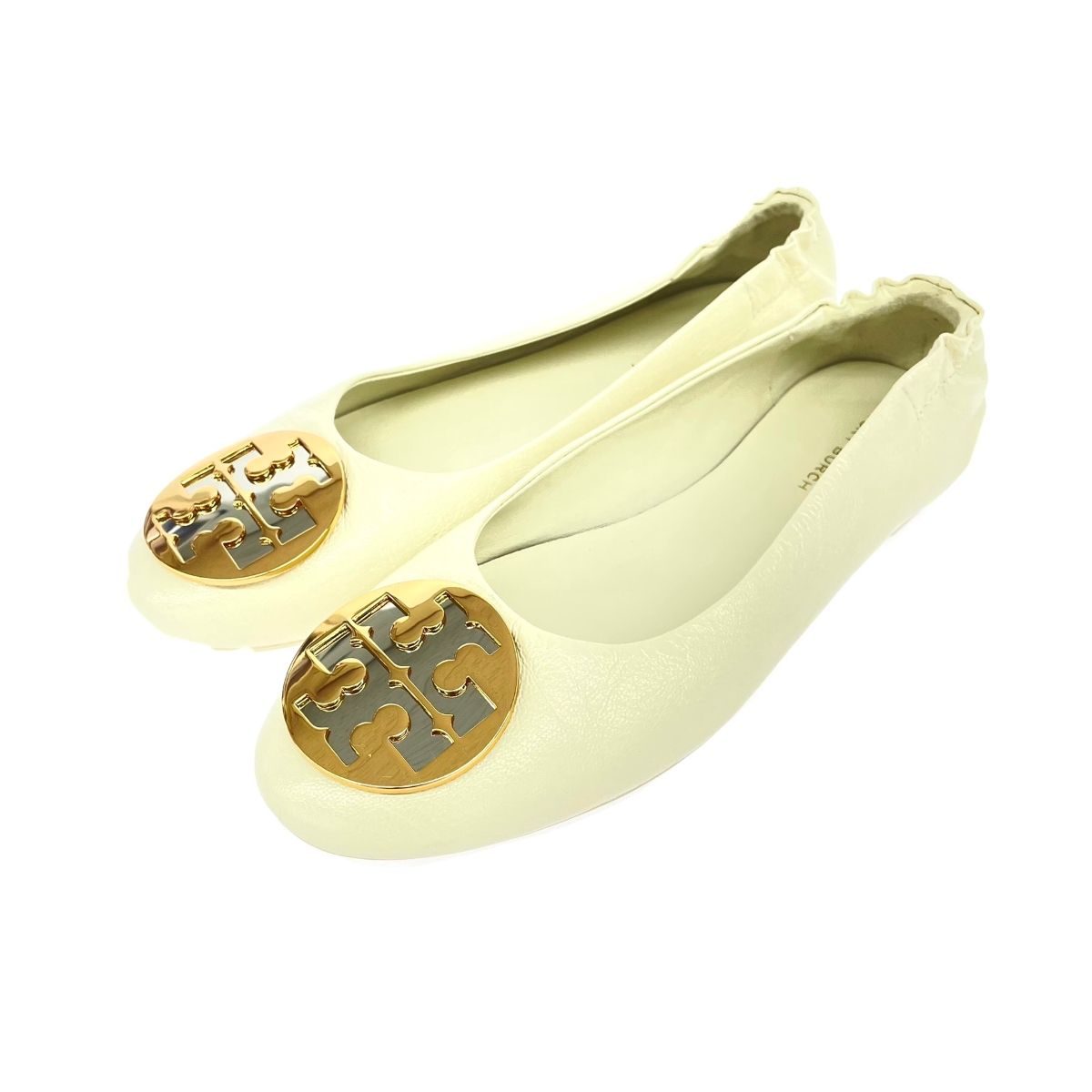 TORYBURCH トリーバーチ シューズ 表記サイズ 5.5 レザー ホワイト レディース | 240001159279