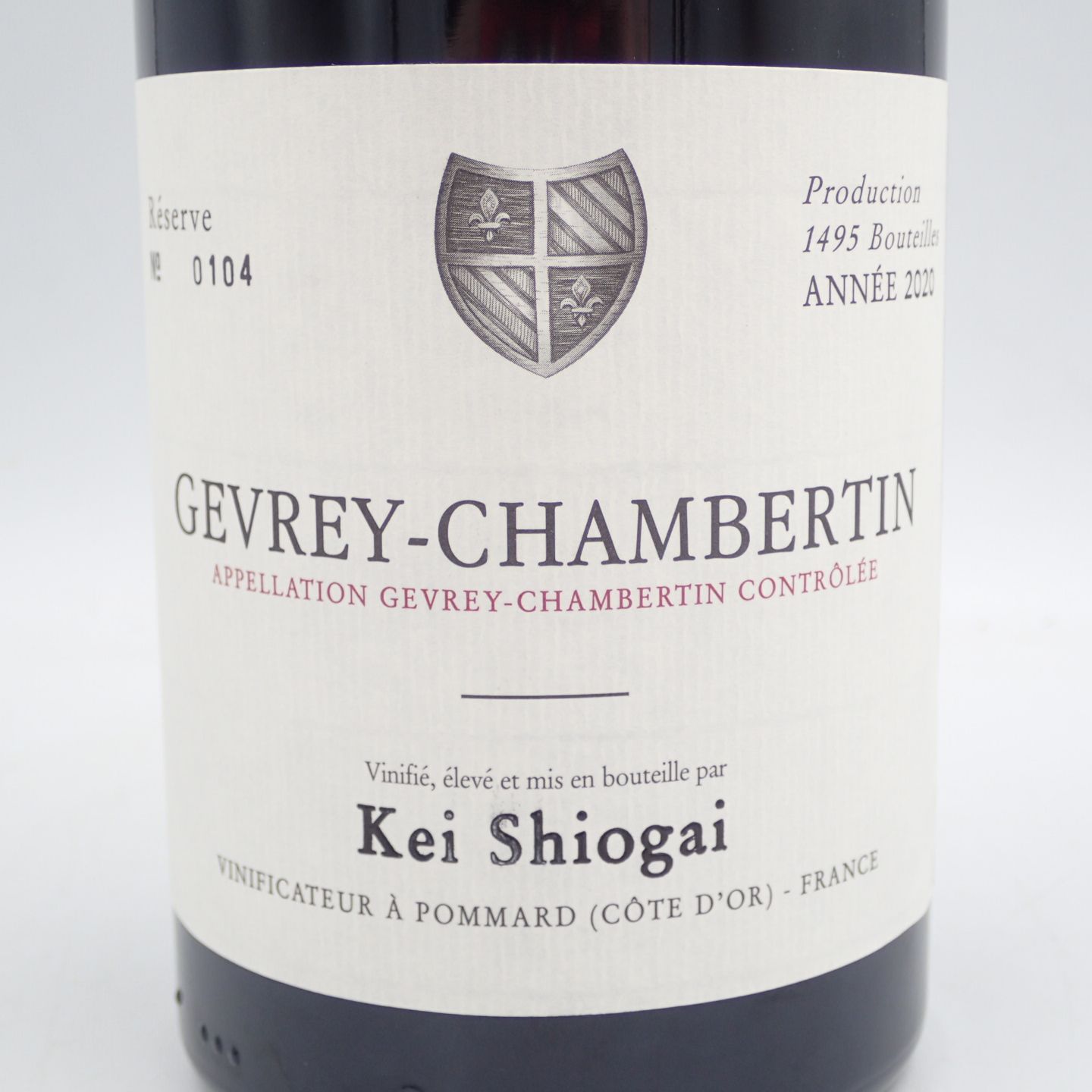 ケイシオガイ ジュヴレ シャンベルタン 2020 750ml 13.5% Kei Shiogai