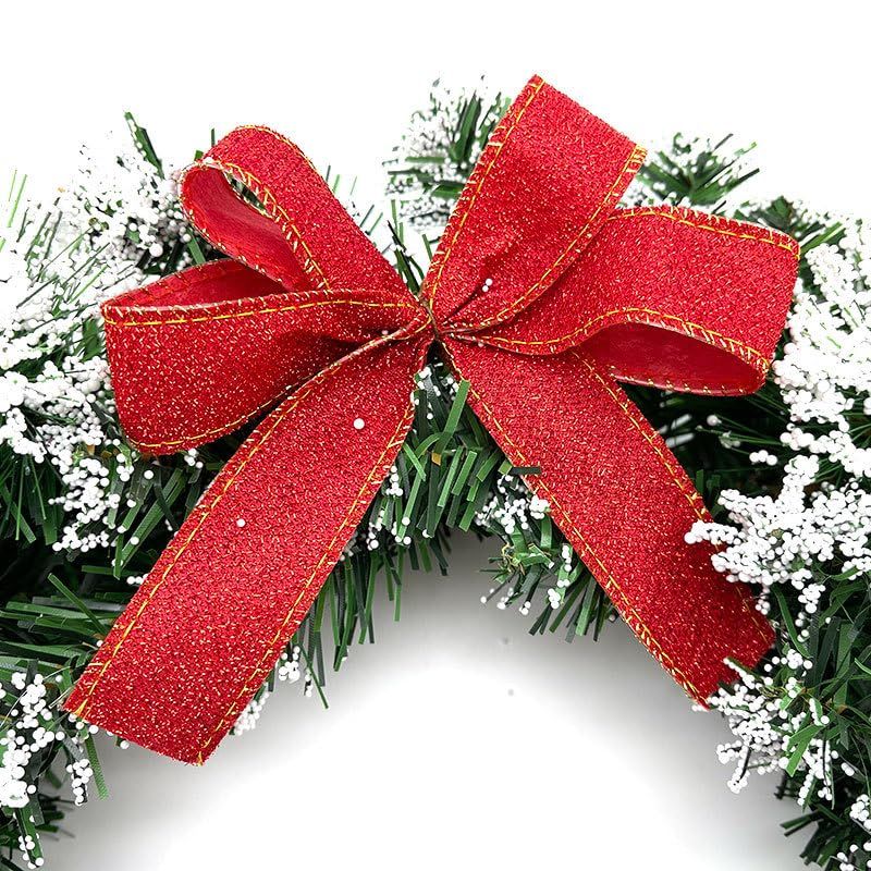 いくさまお取り置き✴︎特大クリスマスリース✴︎ Amazon | クリスマスリース 玄関ドア用 逆さまのクリスマス