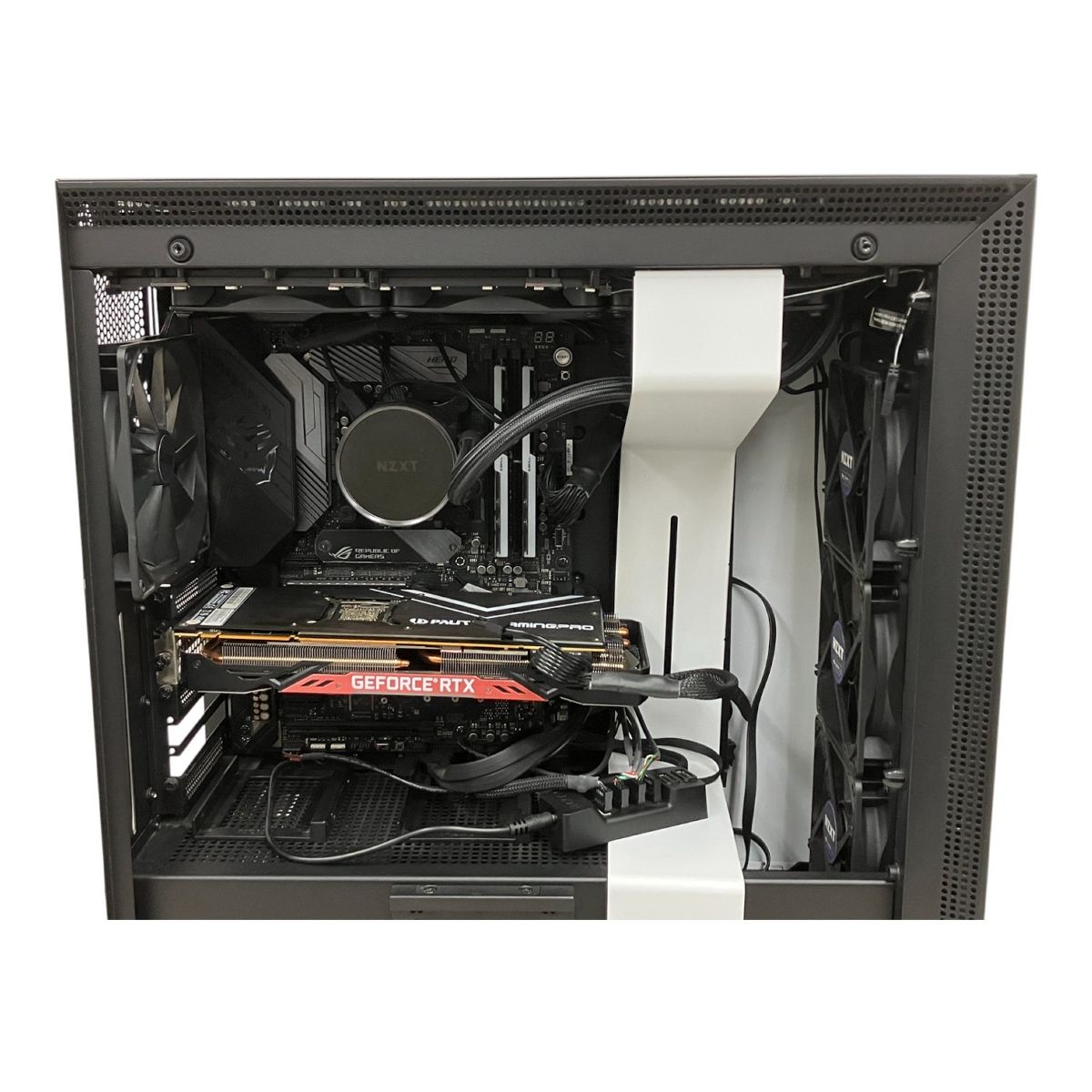 自作パソコン NZXT デスクトップ パソコン i7 9700K 32GB HDD 計
