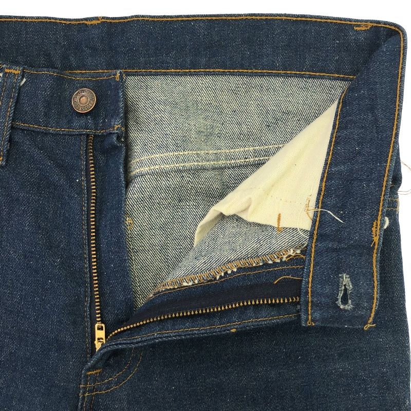 希少】levi's 646 ベルボトム 34w 30l 70s ボタン裏8 パンツ