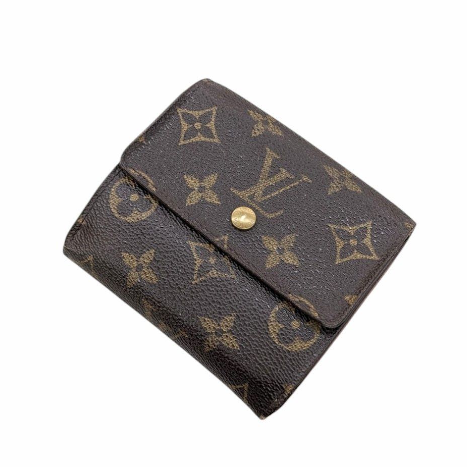 LOUIS VUITTON ルイヴィトン 二つ折りダブルホック財布