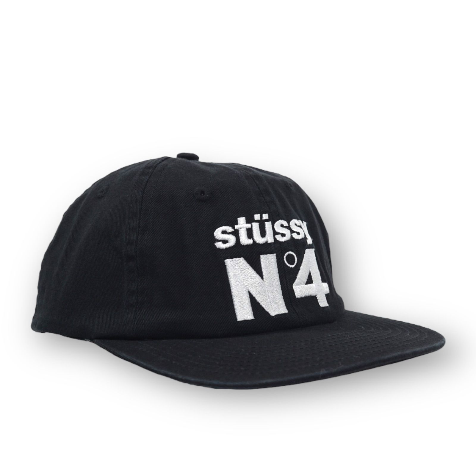 日本未発売】STUSSY No.4 LOW PRO CAP キャップ / ステューシー