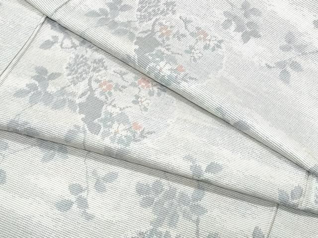 平和屋着物●上質な紬　雪輪枝花文　正絹　逸品　CAAT7157vf 平和屋着物○上質な紬 雪輪枝花文 正絹 逸品 CAAT7157vf - メルカリ