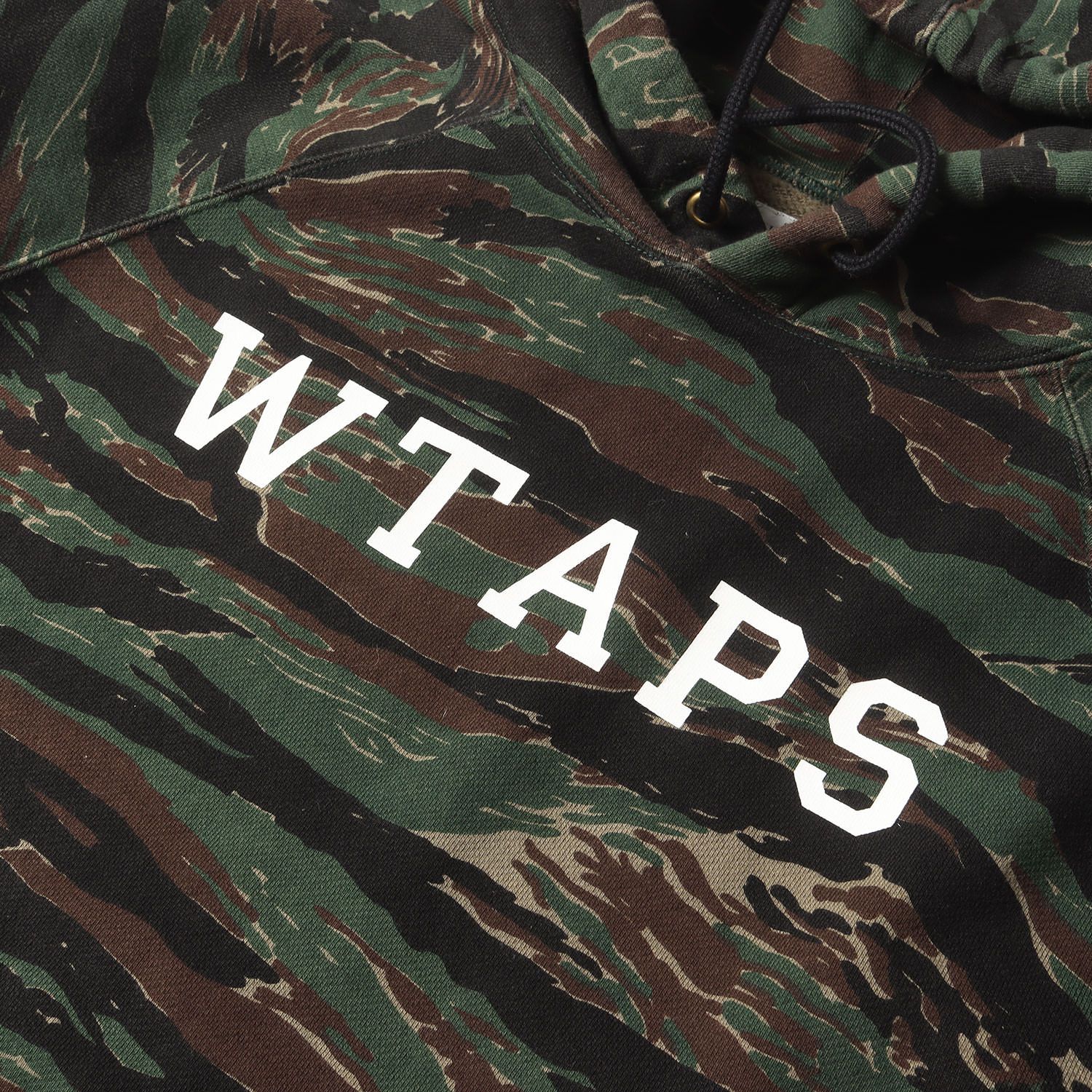 美品】WTAPS ダブルタップス パーカー サイズ:S | カレッジロゴ