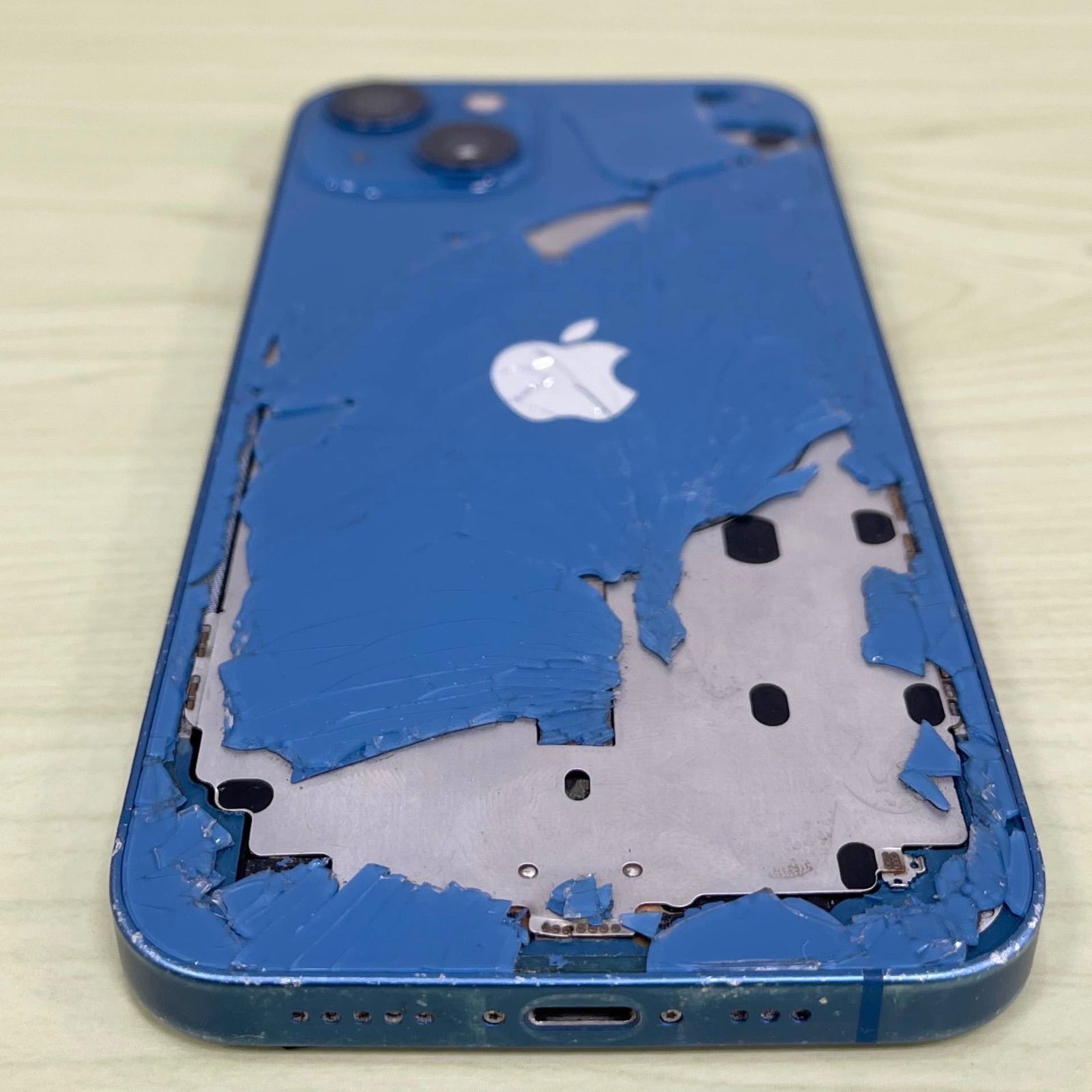 iPhone13 128GB ブルー SIMフリー ジャンク 21383 - メルカリ