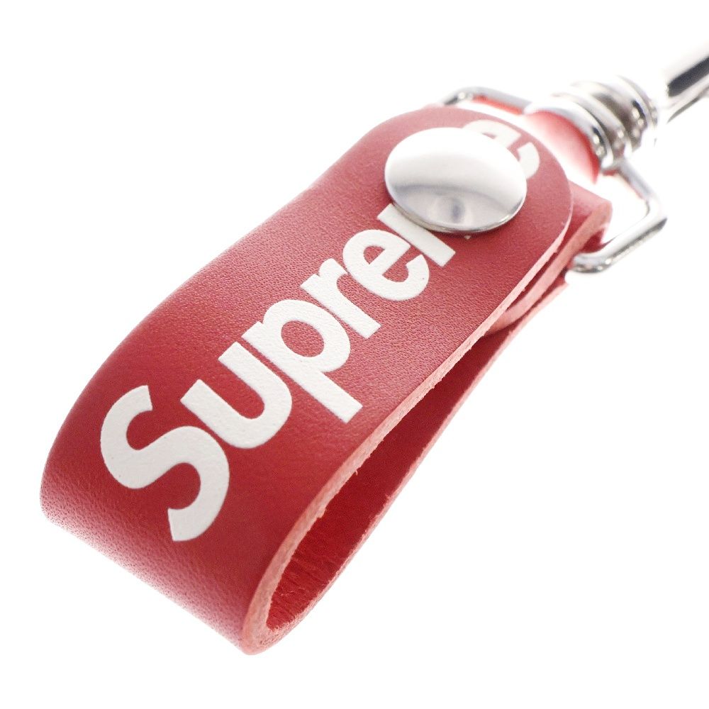Supreme Leather Key Loop Red Supreme 'Leather Key Loop'レザー キー