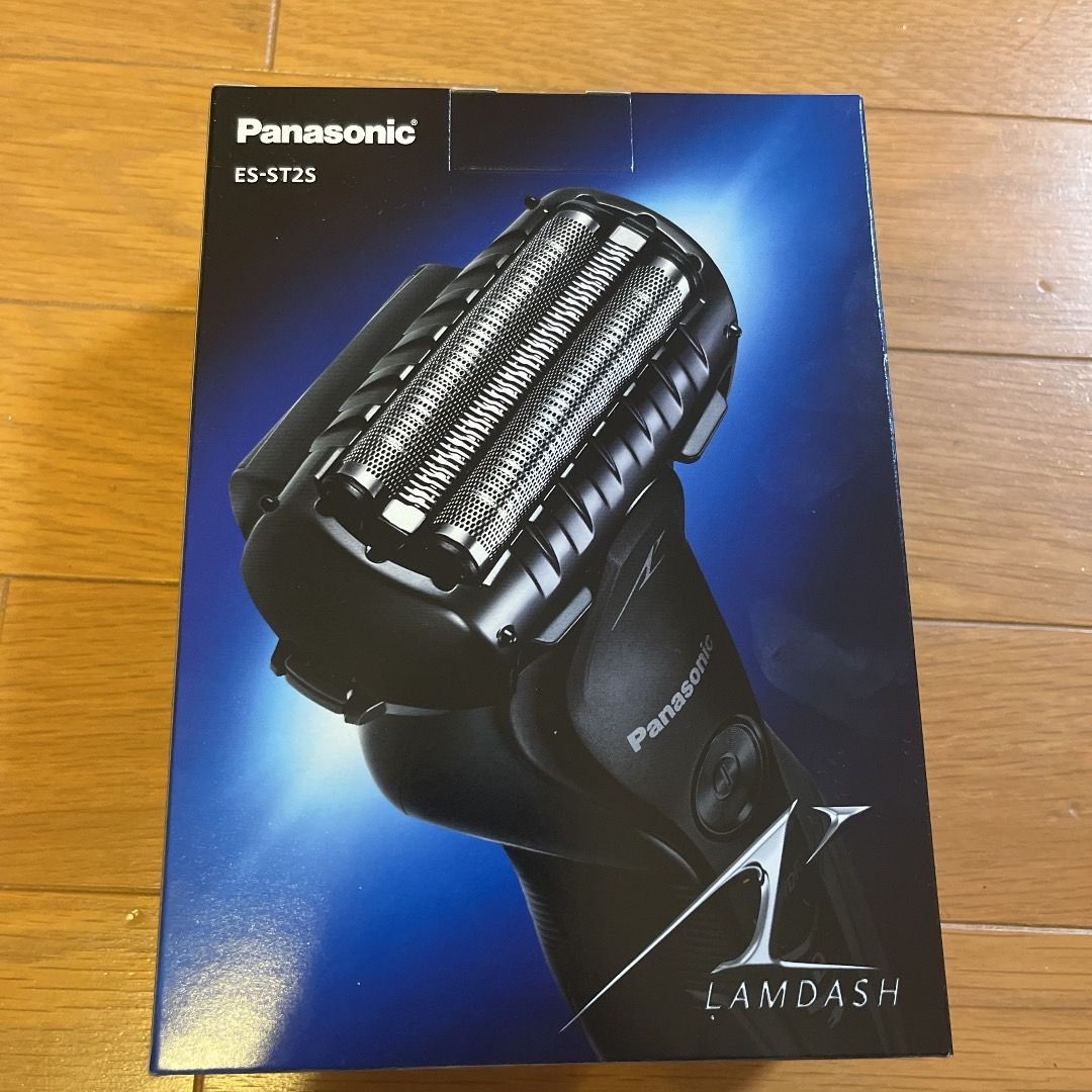 新品Panasonicリニアシェーバー ラムダッシュ 3枚刃 ES-ST2S-K無