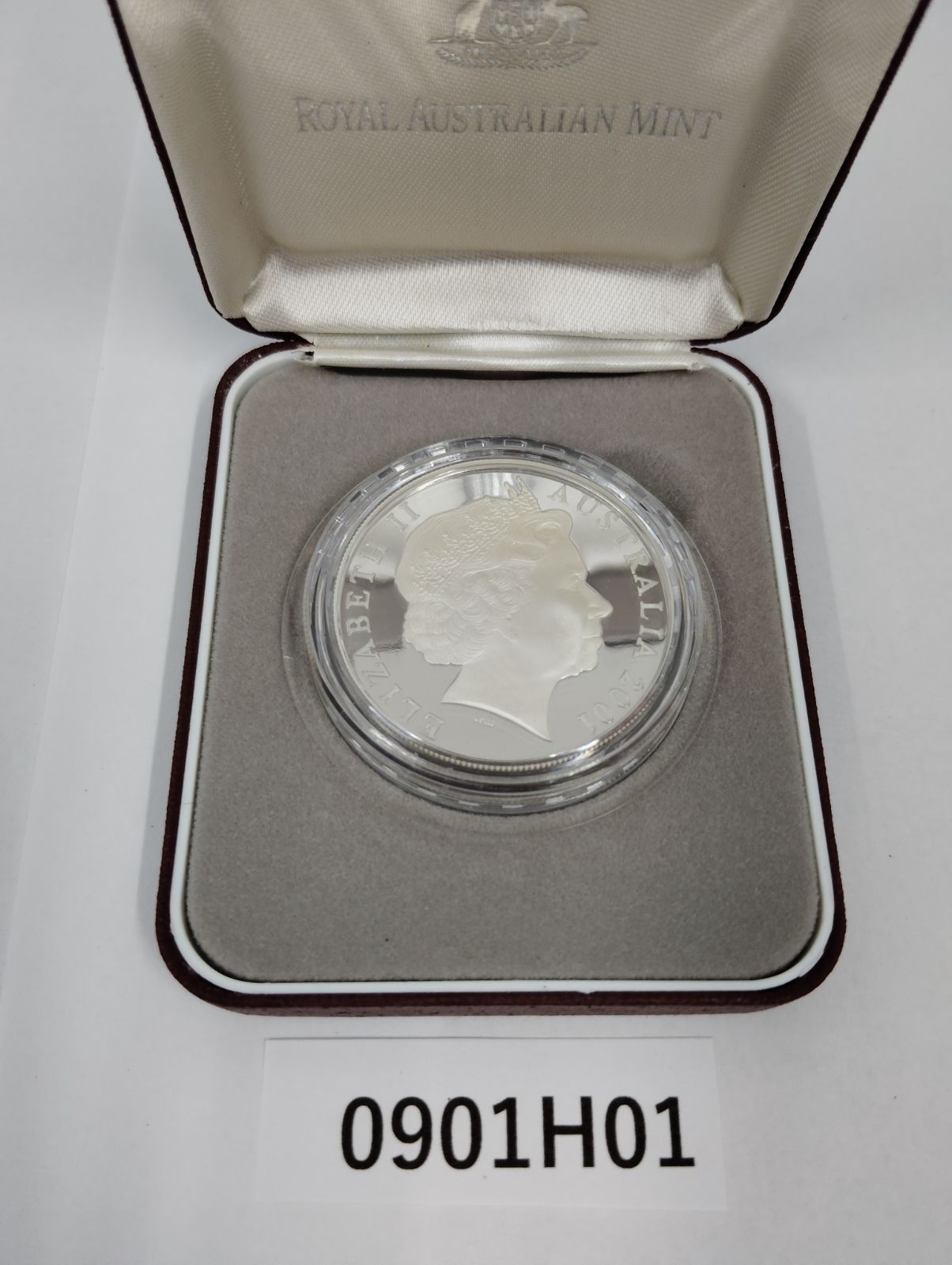 0901H01】 ROYAL AUSTRALIAN MINT 2001年 カンガルーシルバー