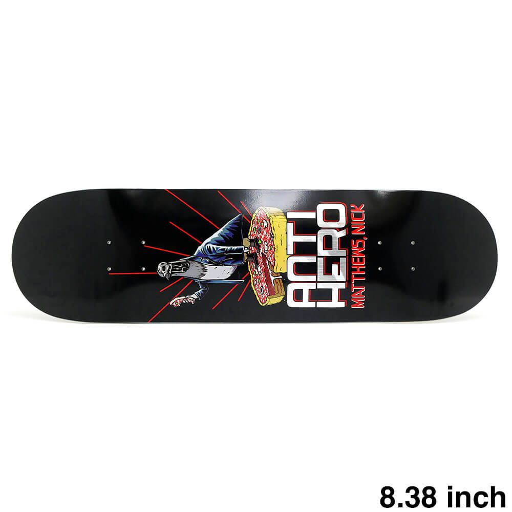 種類・カラー豊富！ ANTIHERO DECK アンチヒーロー デッキ NICK MATTHERWS P2 JUDGEMENT DAY 8.38 スケートボード スケボー 期間限定SALE実施中。