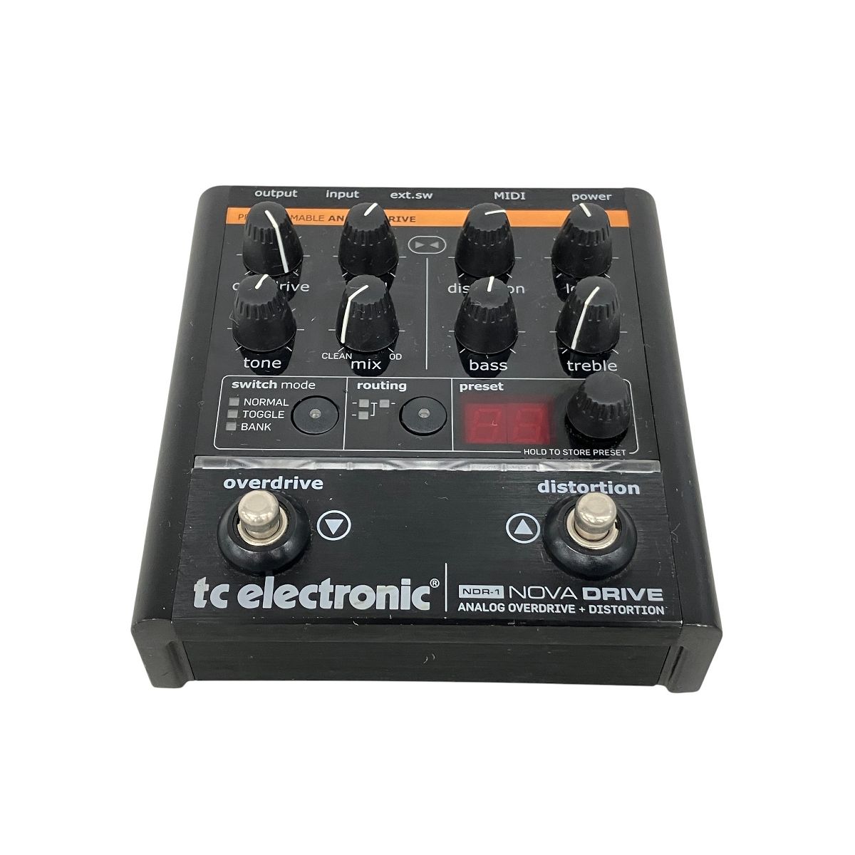 tc electronic NDR-1 NOVA Drive アナログ オーバードライブ ディストーション エフェクター ジャンク K10471388