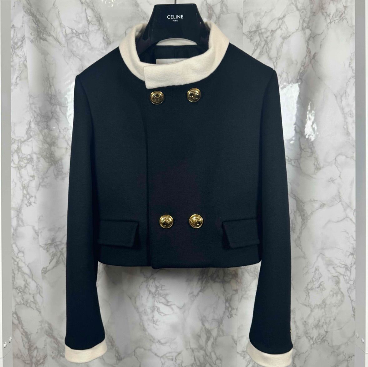 【CELINE】ブロンプトンジャケット 完全新品未使用】CELINE ブロンプトンジャケット / カシミア