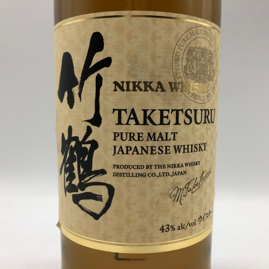 NIKKA ニッカ 竹鶴ピュアモルト (白ラベル) ウイスキー 700ml –