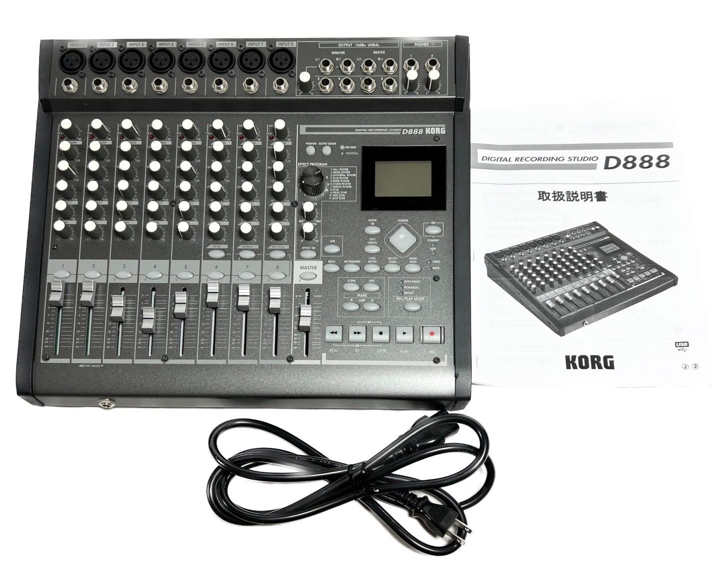 KORG ミキサー D888 マルチトラックレコーダー（Y628-2 コルグ