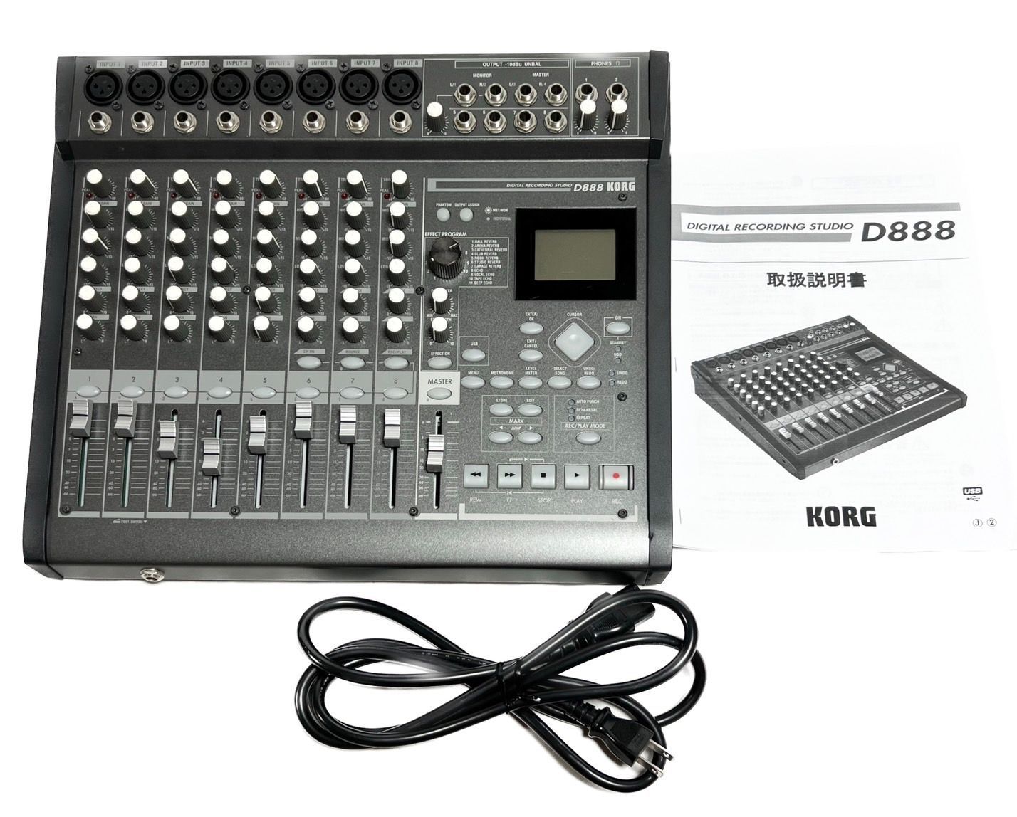 KORG DIGITAL RECORDING STUDIO D888 マルチトラックレコーダー コルグ 