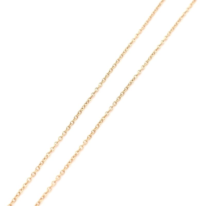 ティファニー Tiffany&Co. ネックレス ミニオープンハート K18 Au750