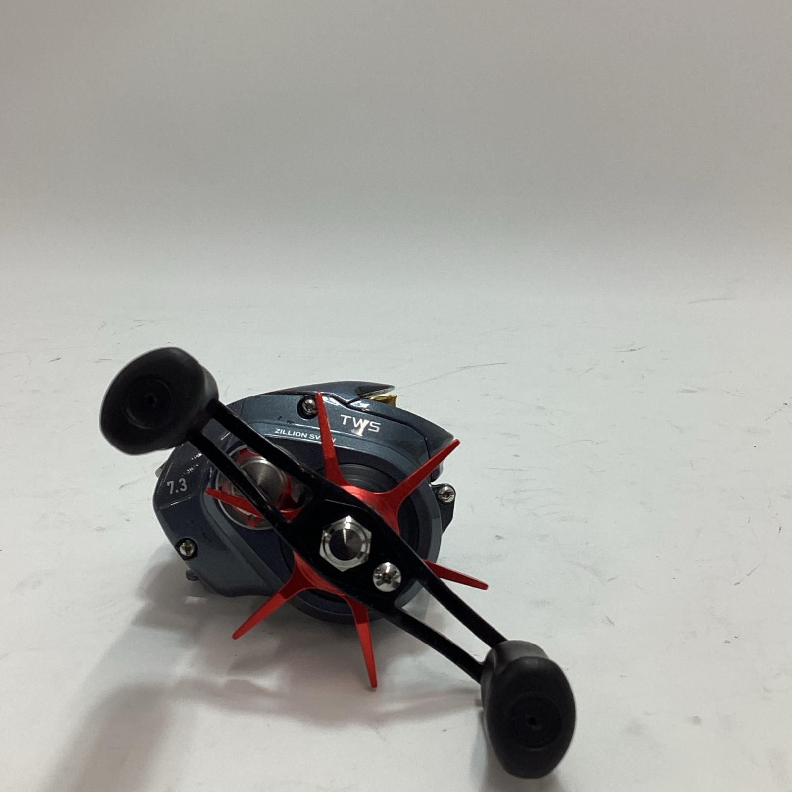 ジリオン10 左ハンドル 美品 美品ジリオン10 左巻きリール 黒/紫 検