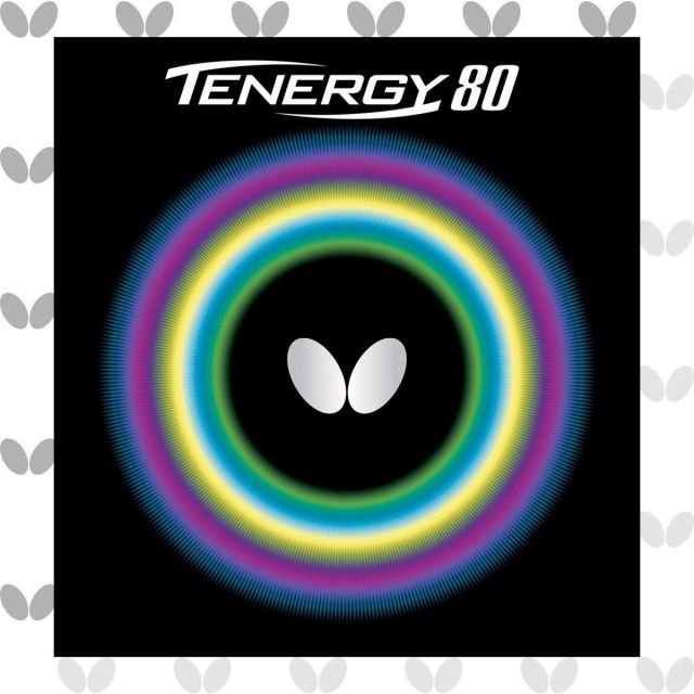 バタフライ Butterfly 卓球 ラバー テナジー 80 裏ソフト テンション スピン 05930 ブラック 特厚
