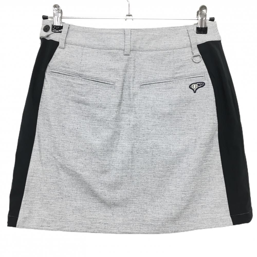 BEAMSGOLF - 【超美品】ビームスゴルフ スカート 杢グレー×黒 サイド切替  レディース M ゴルフウェア BEAMS GOLF 超美品】ビームスゴルフ スカート 杢グレー×黒 サイド切替