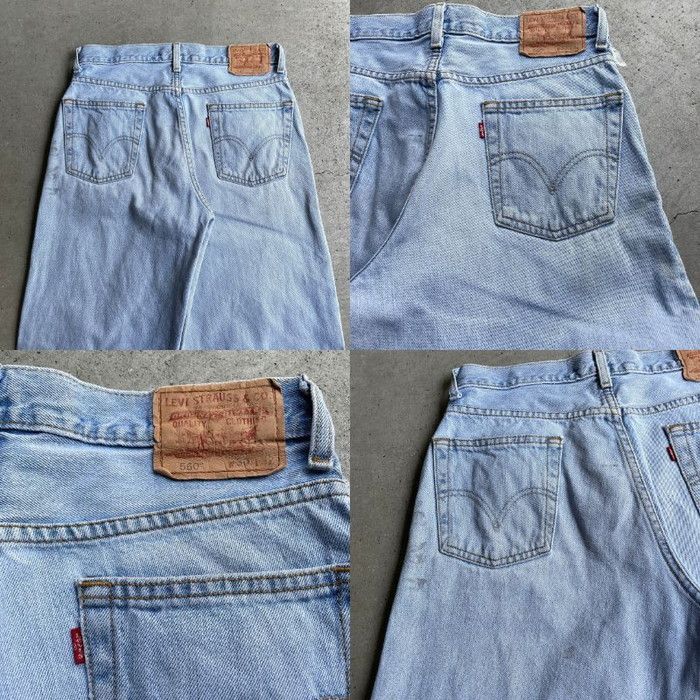 00年代 Levi's リーバイス 560 ワイド バギー COMFORT FIT テーパード