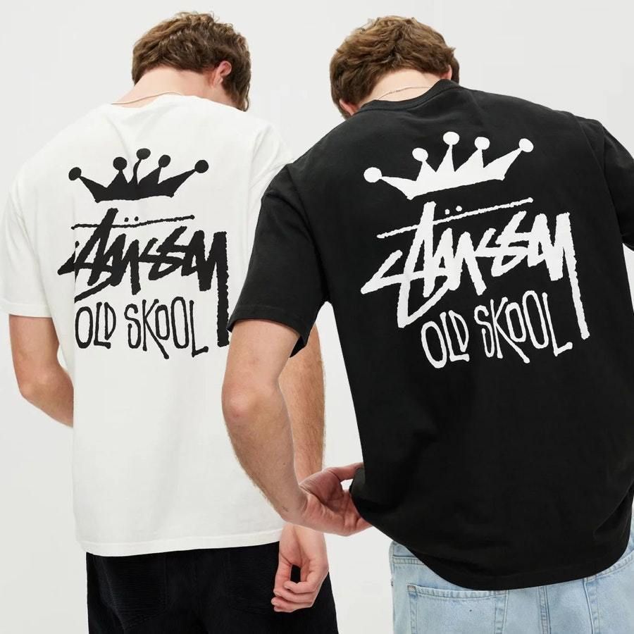 STUSSY Old Skool 50-50 SS Tee Tシャツ ステューシー - メルカリ