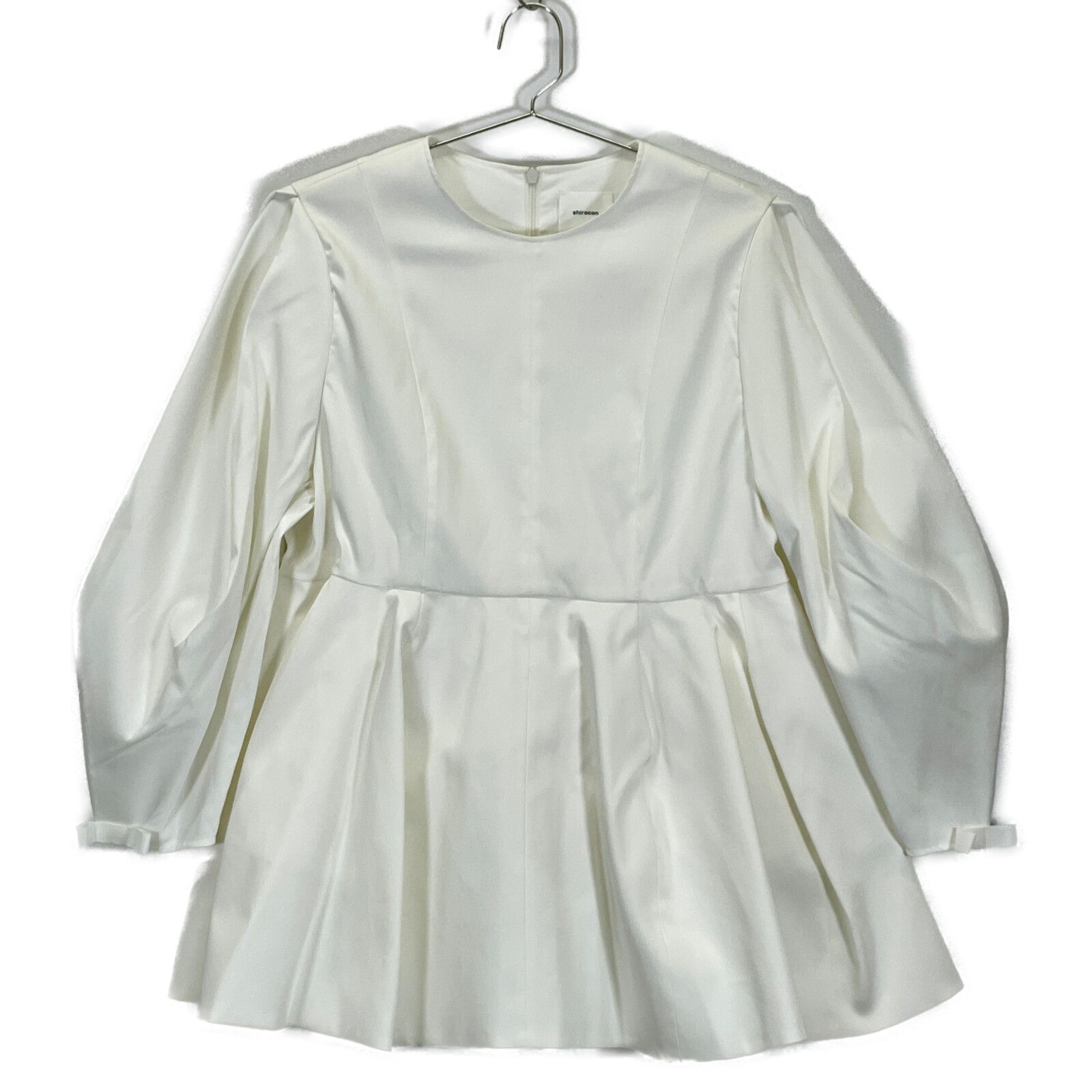 yori ヨリ Shirocon SC 2221-016 AW-3 ﾎﾜｲﾄ ﾀﾞﾌﾞﾙｸﾛｽｻﾃﾝ origamiﾌﾞﾗｳｽ 36