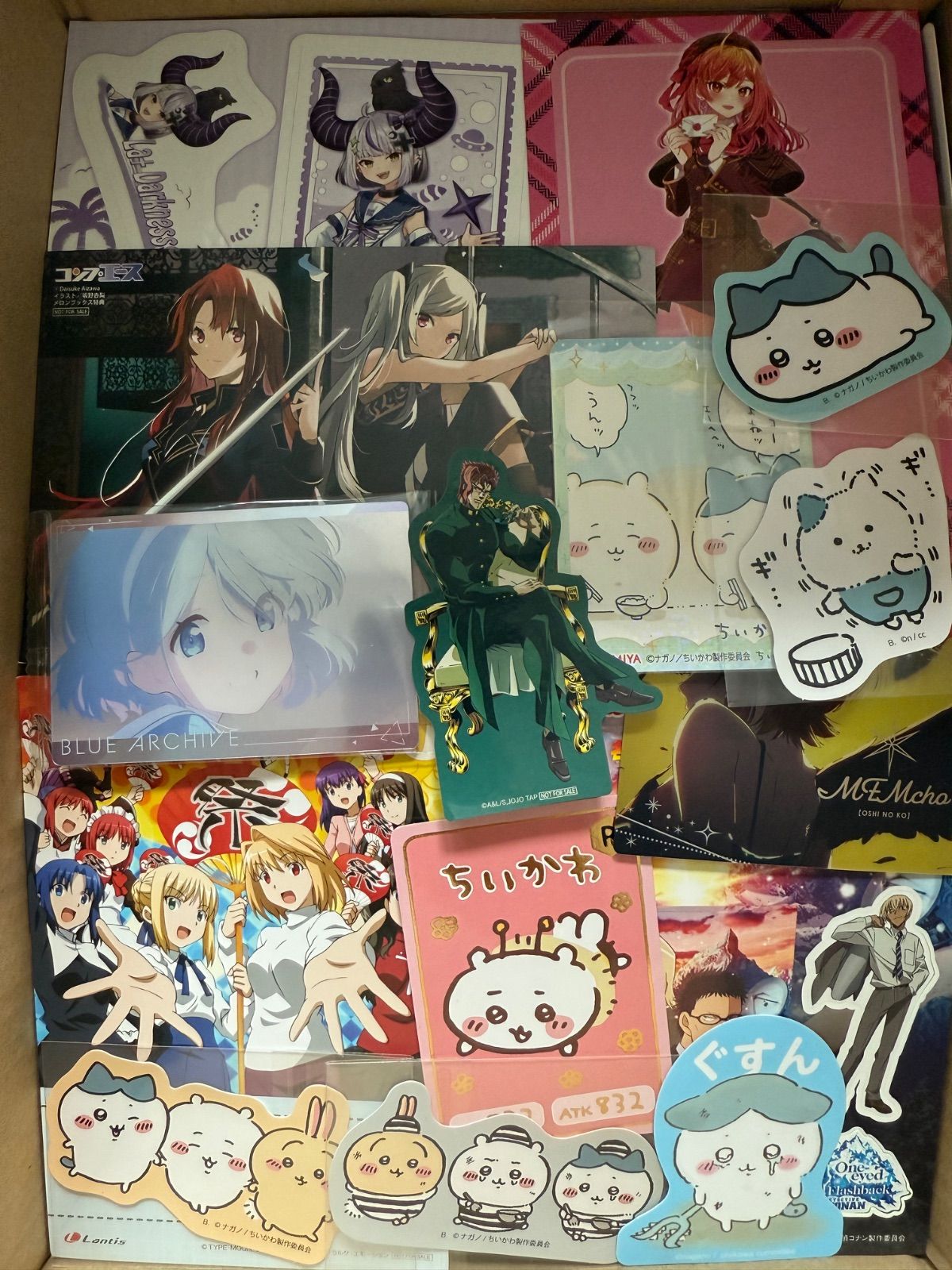 紙類 アニメ ゲーム まとめ売り 大量 コースター ポストカード カード