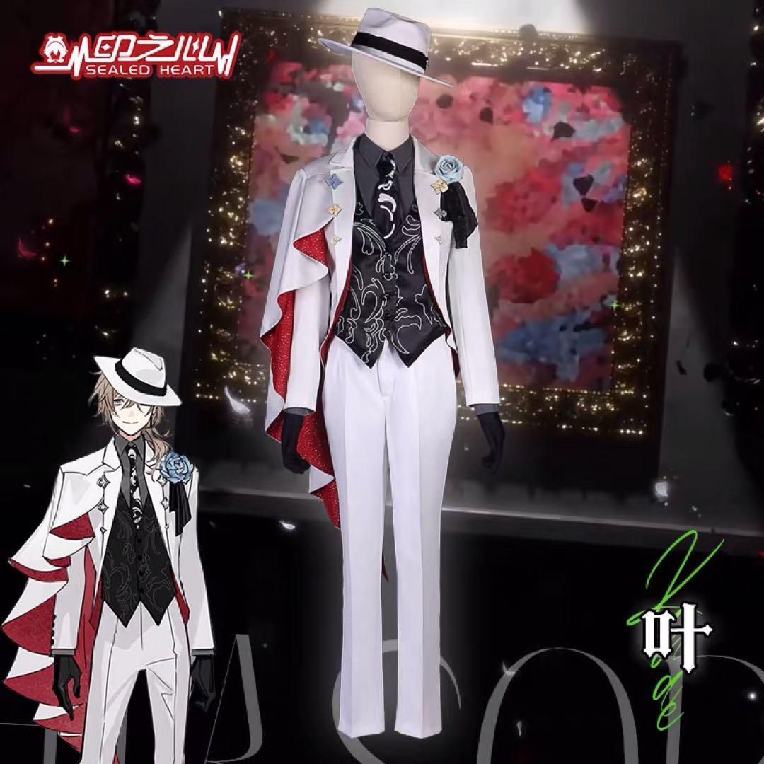vtuber にじさんじ 叶 ヒアソビ 新衣装 コスプレ 衣装※ウィッグ