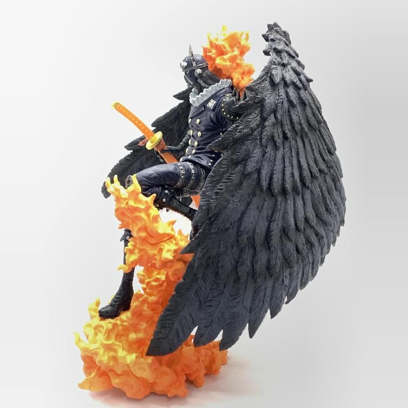 中古】一番くじ A賞 キング 魂豪示像 ワンピース EX 龍と袂を