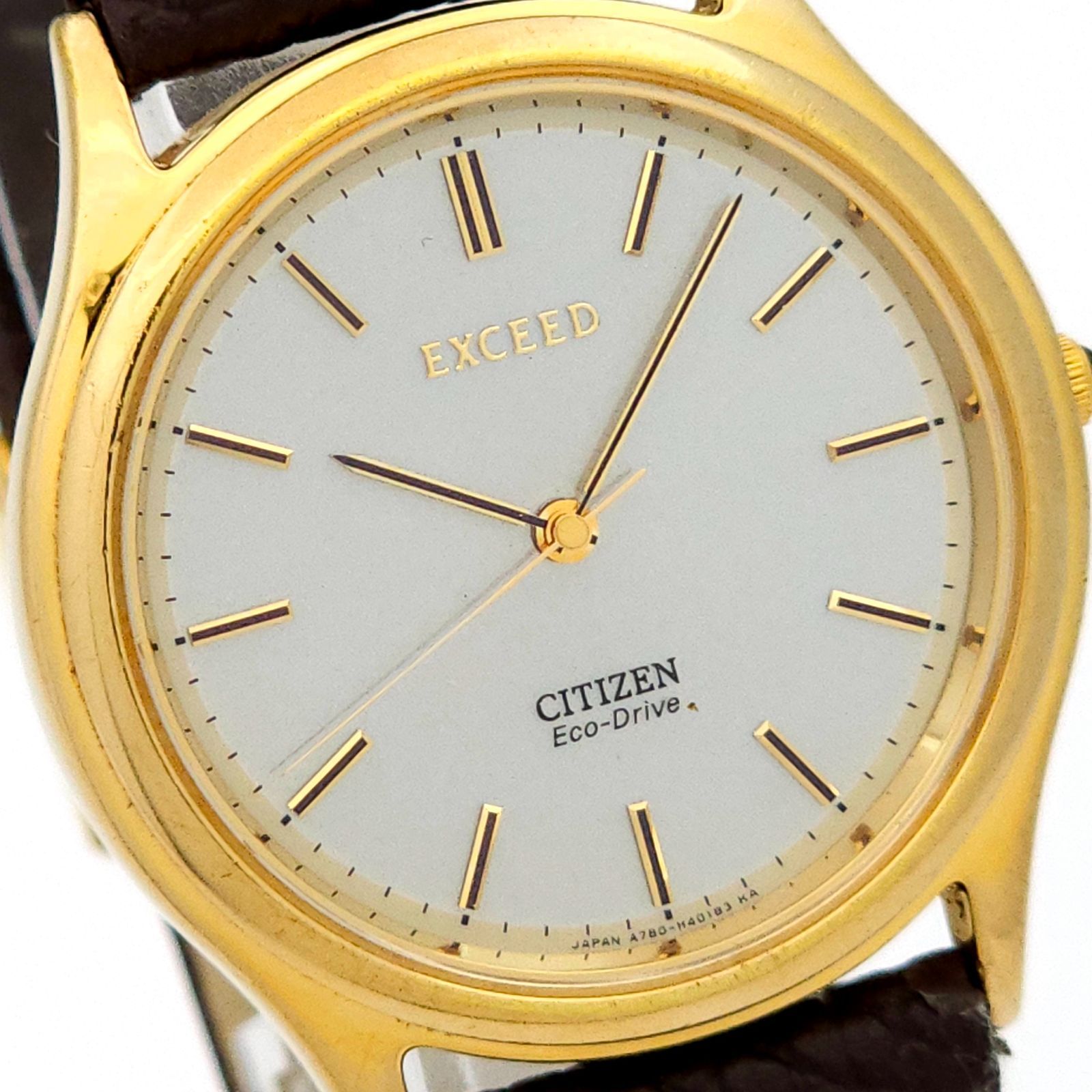 CITIZEN シチズン エクシード A780-H23311 ソーラーQZ 動作品