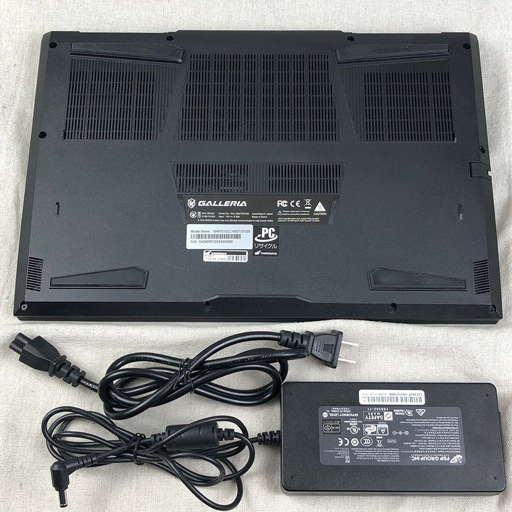 ジャンク GALLERIA ゲーミングPC GTX1650Ti- メルカリ