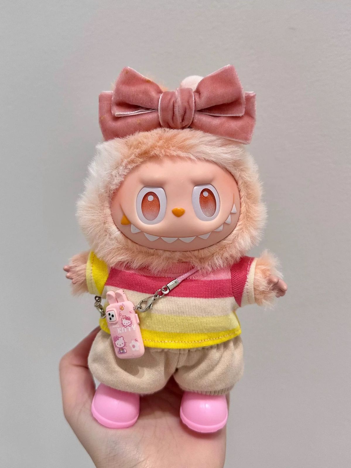 5点セット LABUBU 15/17cm ぬい服　着ぐるみ　可愛いセット ラブブ 新品2点セット labubuラブブ ぬいぐるみ服17cmドレス着せ替え