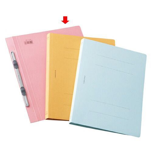 フラットファイルA4 タテ型 ピンク 30冊 61-334-22-8