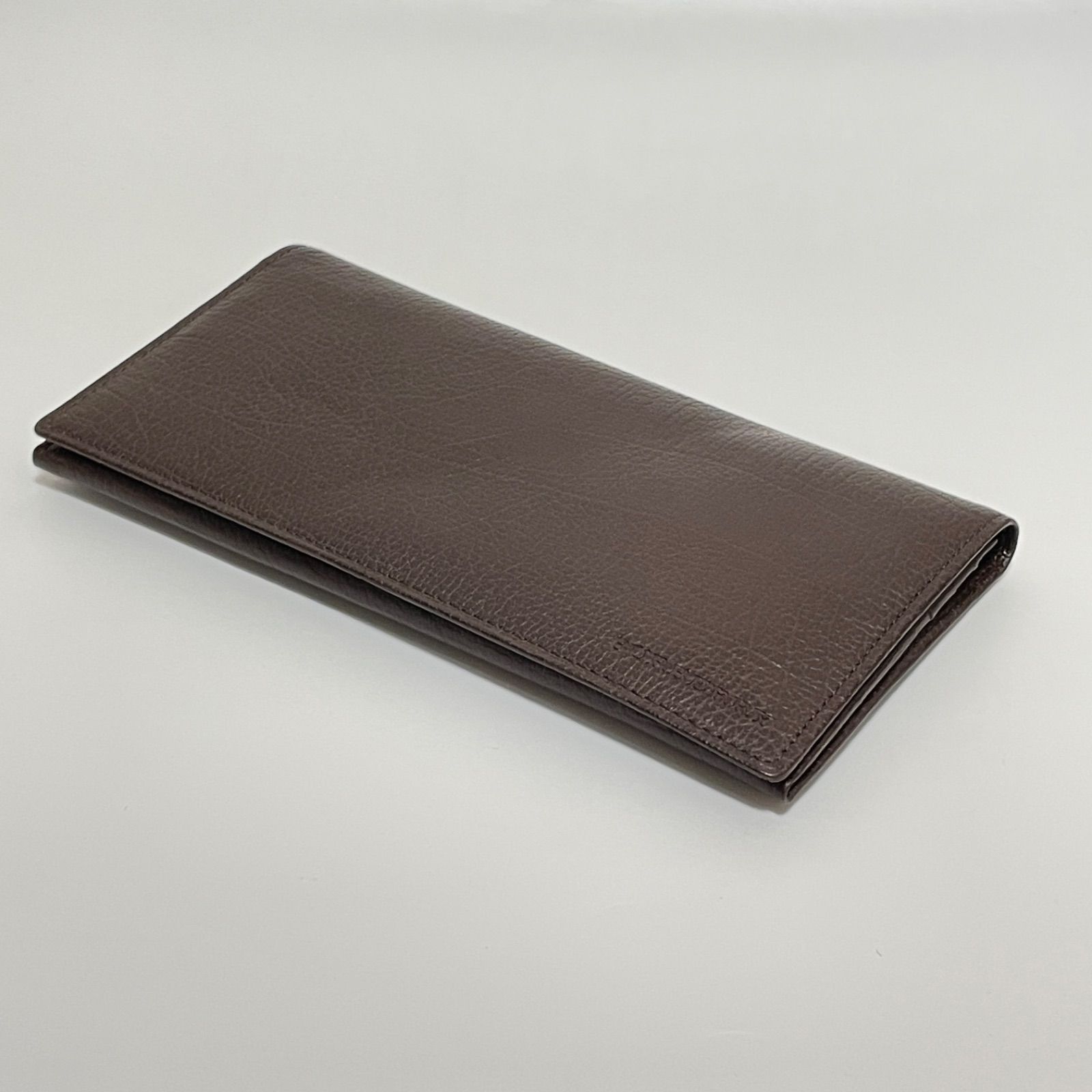 BURBERRY バーバリー 長財布 チェック柄内装 レザー ブラウン ロング