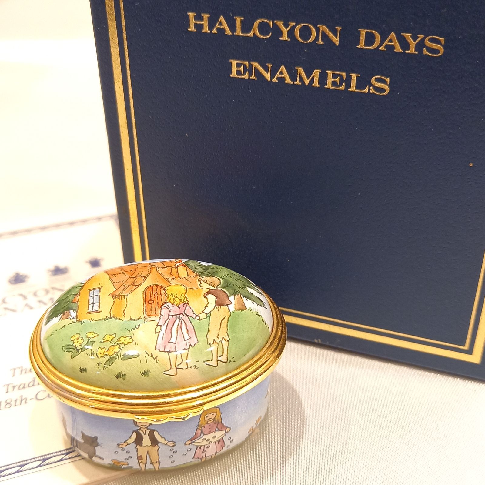 HALCYON DAYS ハルシオンデイズ イギリス 小物入れ ピルケース ...