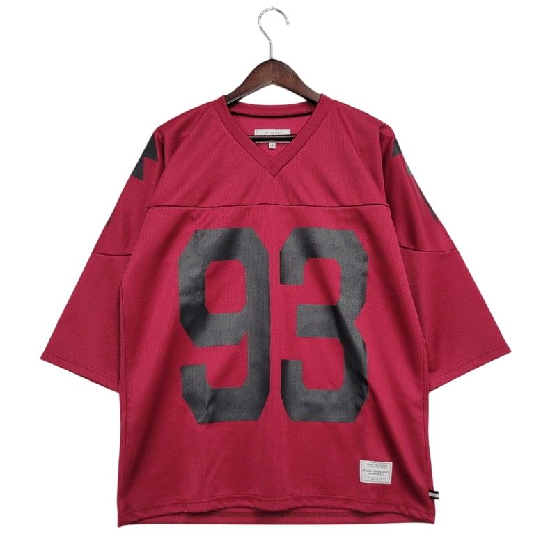 メンズ ROUGH and RUGGED ラフアンドラゲッド RARDC 93 FOOTBALL JERSEY フットボールジャージー トップス 半袖 142-250330-ma-27-IZU