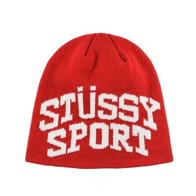 ステューシー STUSSY ニット帽 SPORT JACQUARD SKULLCAP BEANIE ( stussy beanie ビーニー 帽子  ニットキャップ メンズ 1321153 USAモデル - メルカリ