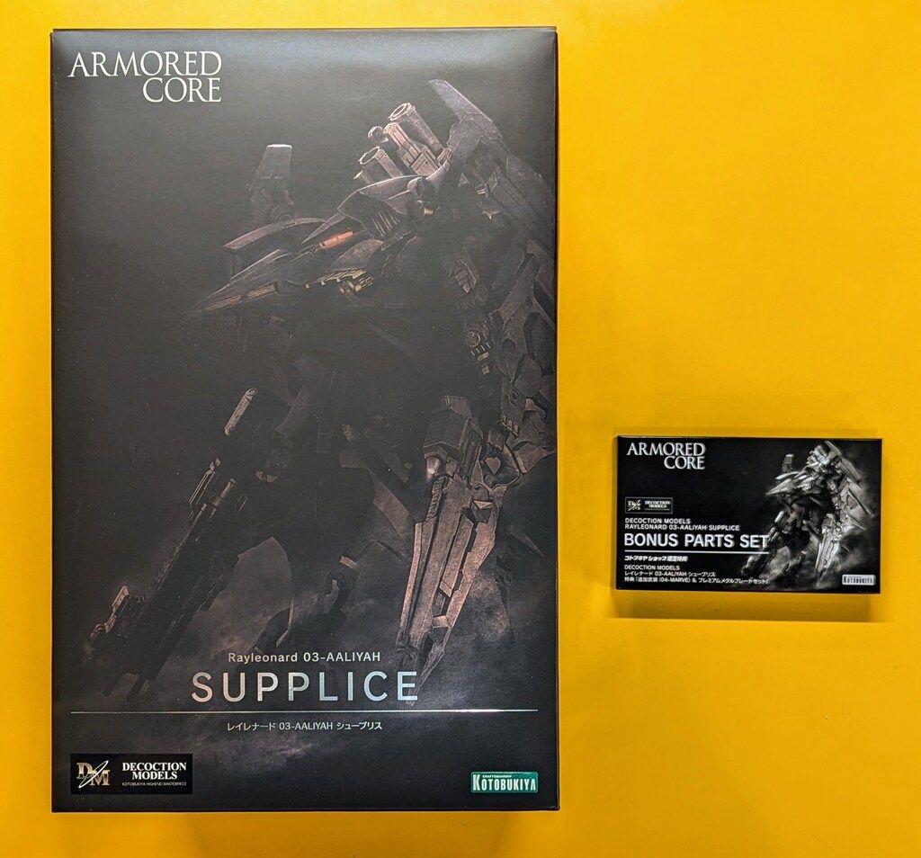 開封済】特典付 DECOCTION MODELS レイレナード シュープリス 【公式通販】