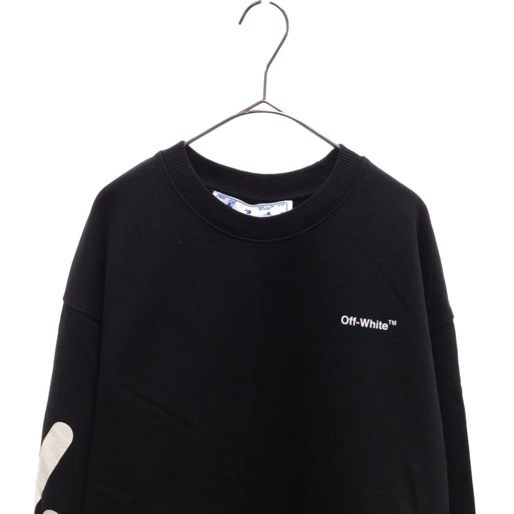 OFF-WHITE オフホワイト 22SS WAVE DIAG SLIM CREWNECK Sweatshirt