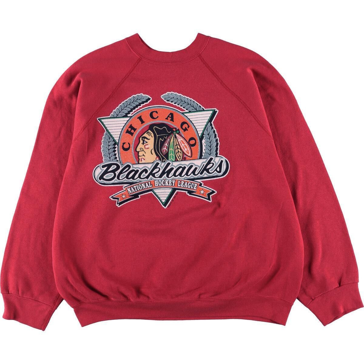 NHL CHICAGO BLACK HAWKS シカゴ ブラック ニット M - ニット