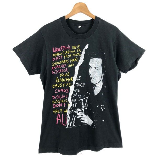 古着】 80s シド・ヴィシャス sid vicious ミュージックTシャツ sex pistols オリジナルパンク ヴィンテージ ブラック系  メンズS 【中古】 n054917 - メルカリ