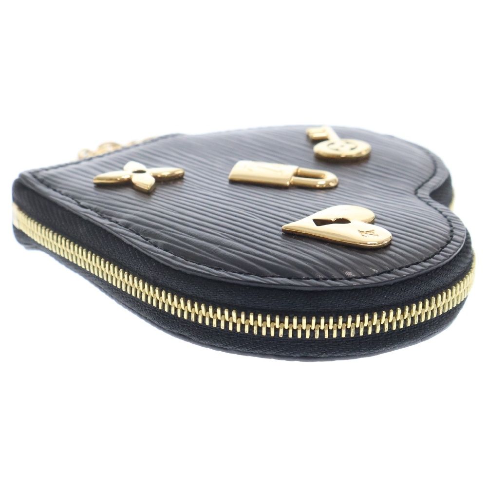 LOUIS VUITTON (ルイヴィトン) エピ ノワール ポルトモネ クール ラ  