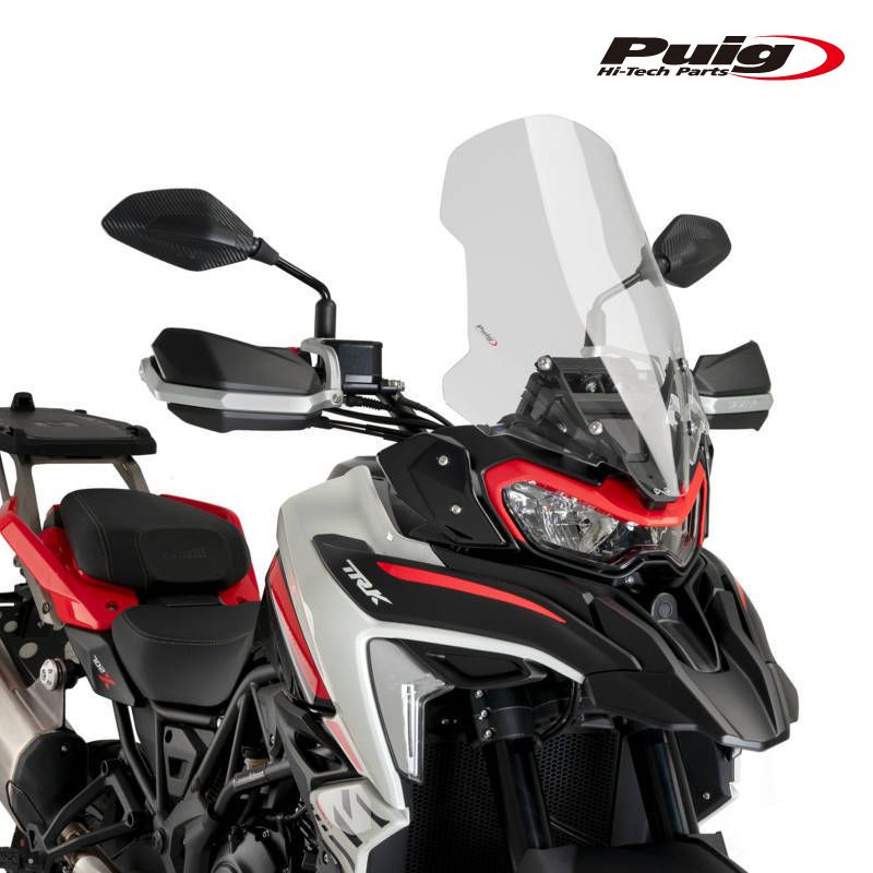 Puig 21754W TOURING SCREEN CLEAR BENELLI TRK 702 23-24 プーチ ツ－リングスクリーン